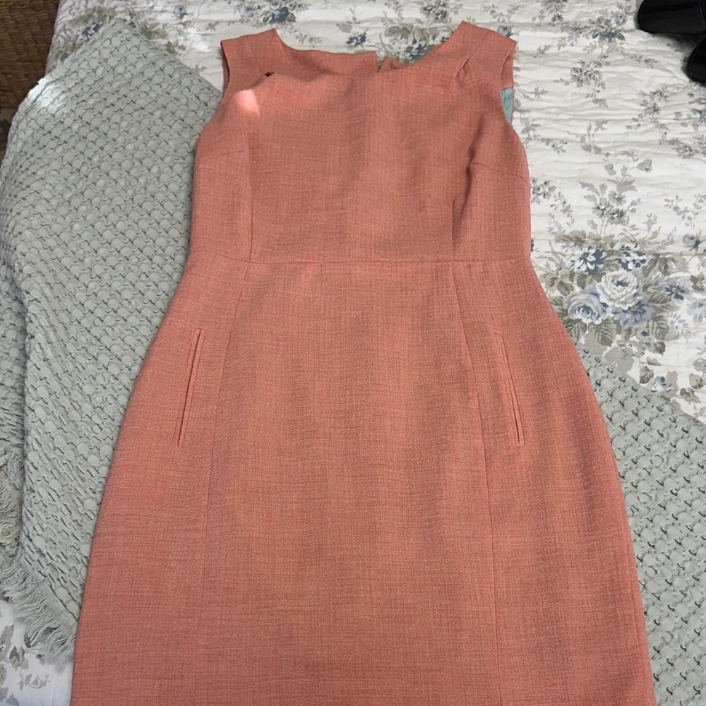 Altard State Elegant Coral Sleeveless Dress